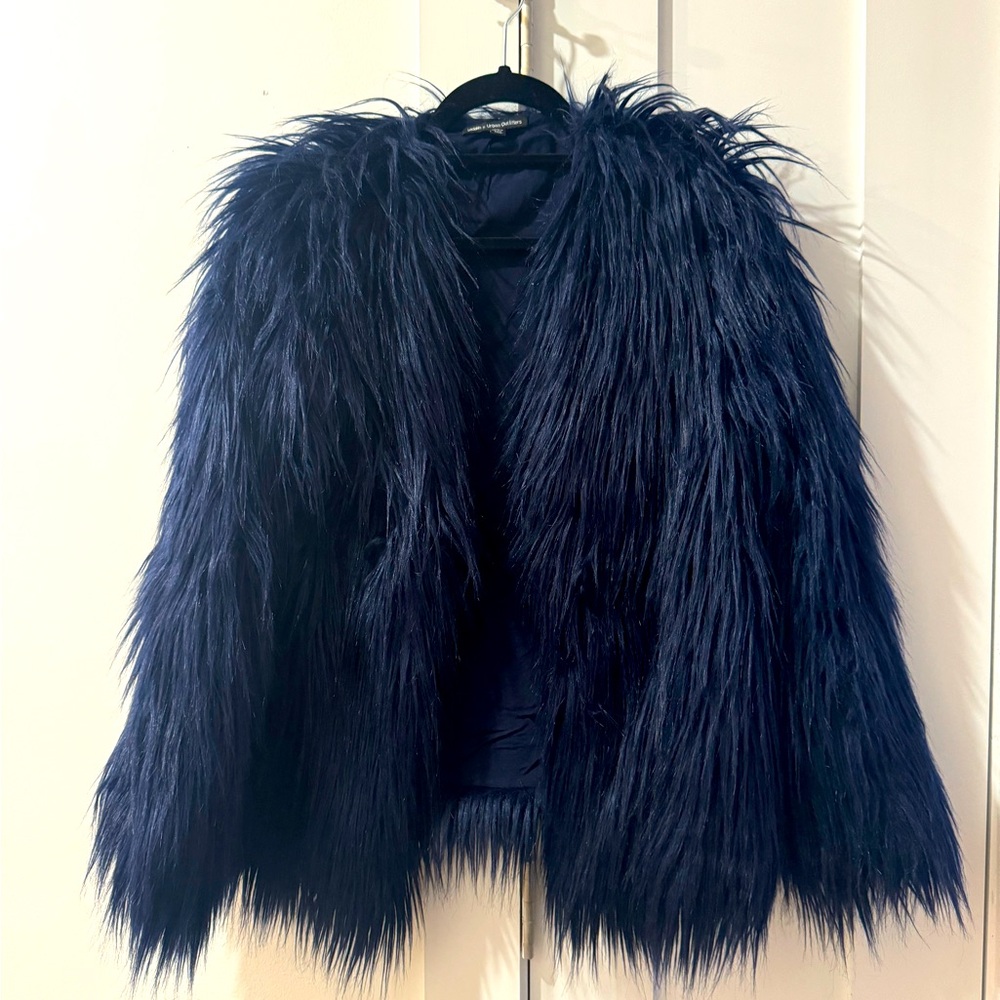 Urban Outfitters Faux Fur Shaggy Coat